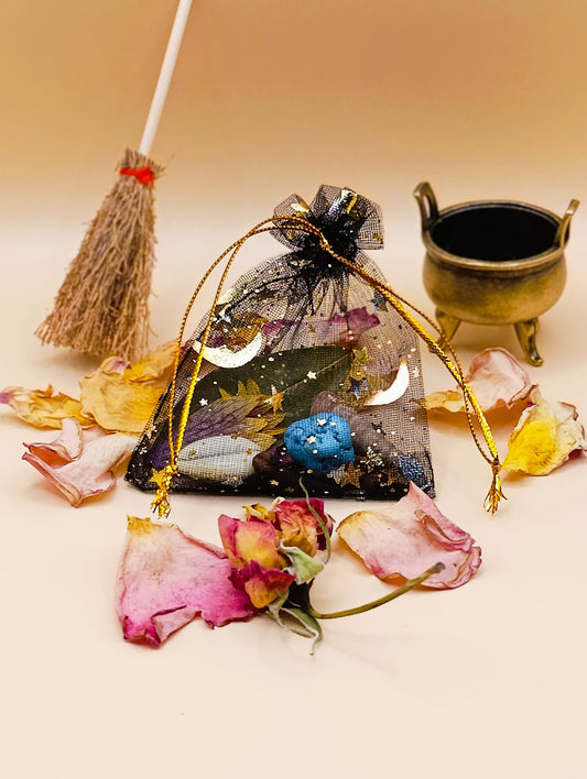 Charme en sachet - Safe Travels (Bon Voyage) - Porte bonheur Magie Blanche