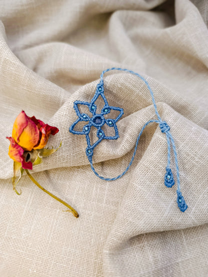 Bracelet Mandala - Lithothérapie & Micro Macramé