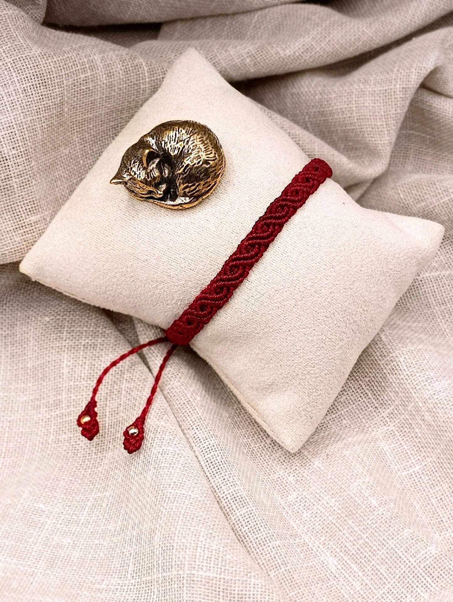 Bracelet Infini - Micro Macramé