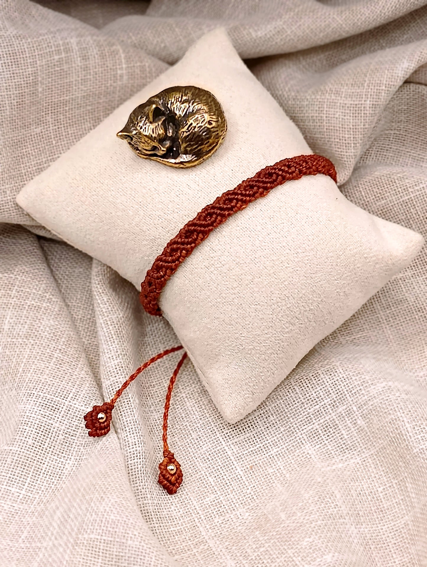 Bracelet Infini - Micro Macramé