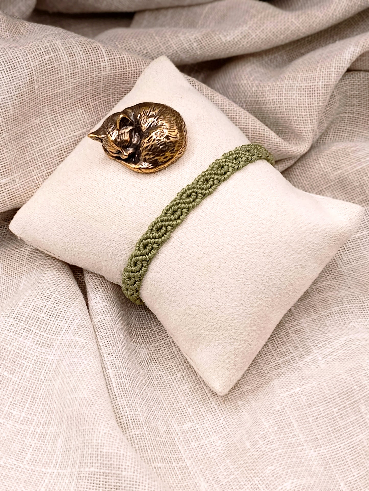 Bracelet Infini - Micro Macramé