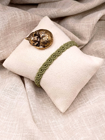 Bracelet Infini - Micro Macramé