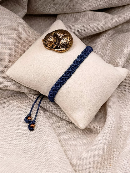 Bracelet Infini - Micro Macramé