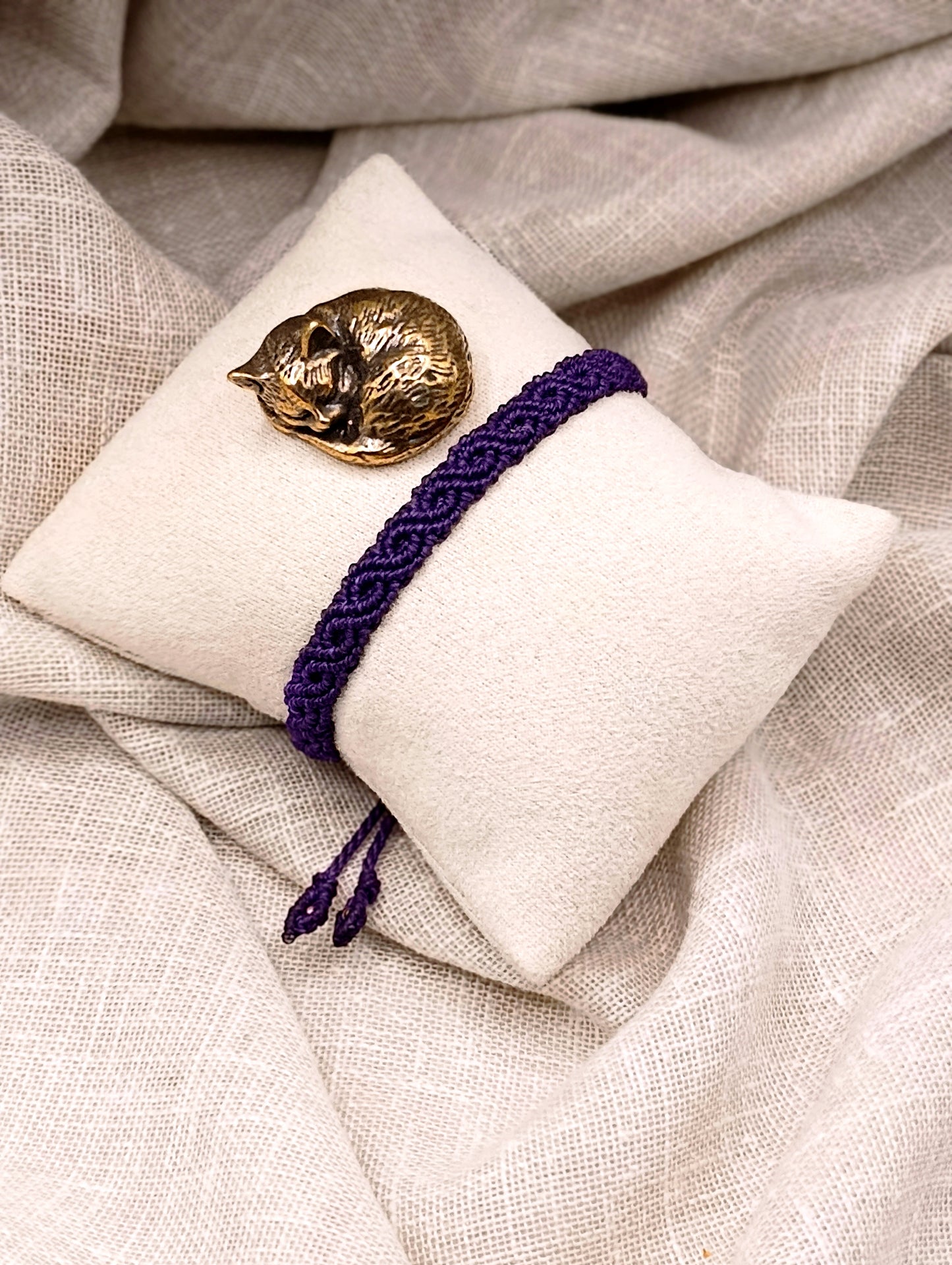 Bracelet Infini - Micro Macramé