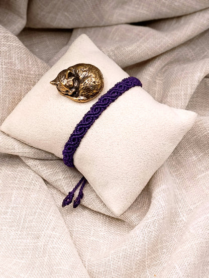 Bracelet Infini - Micro Macramé