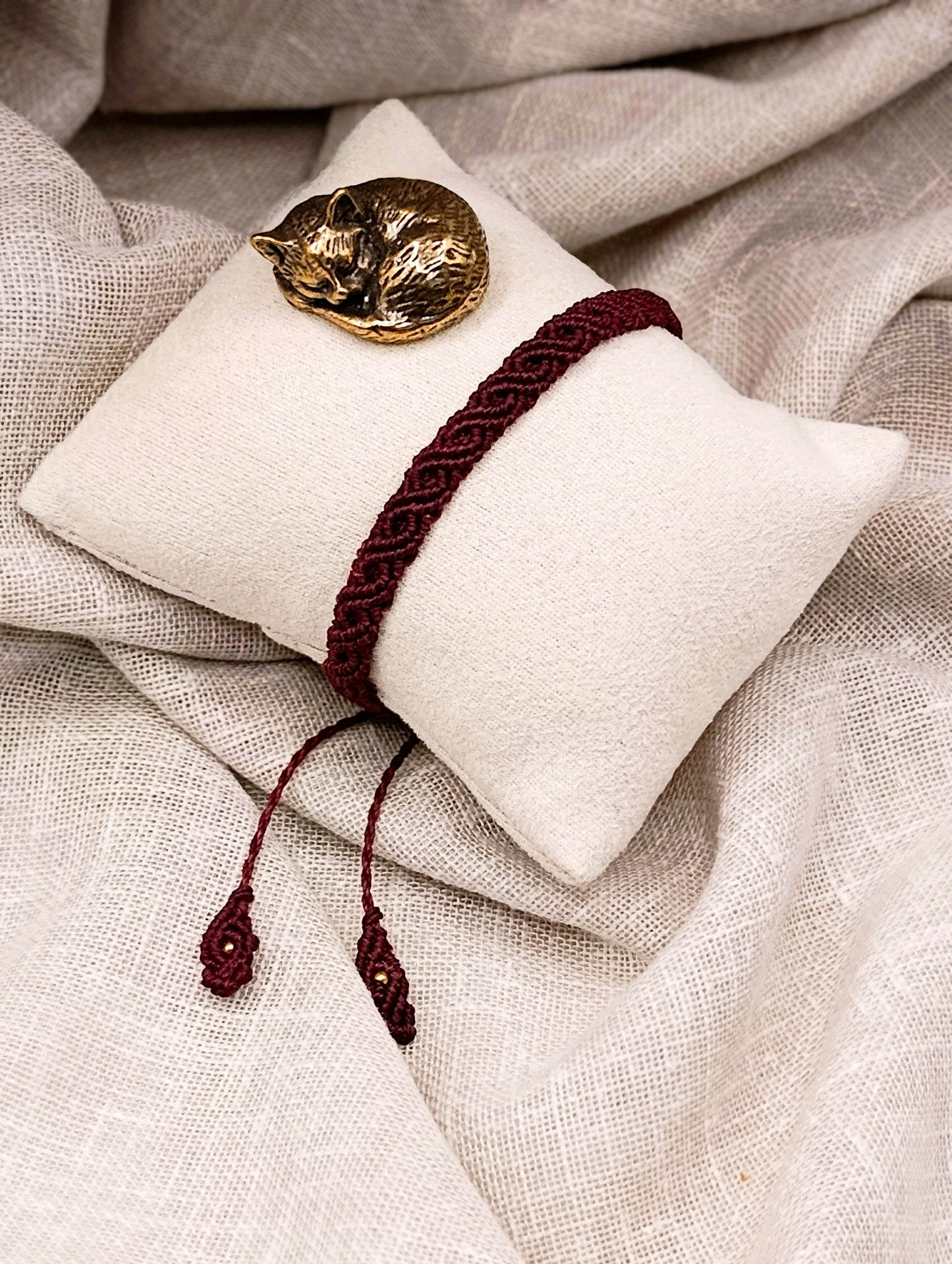 Bracelet Infini - Micro Macramé