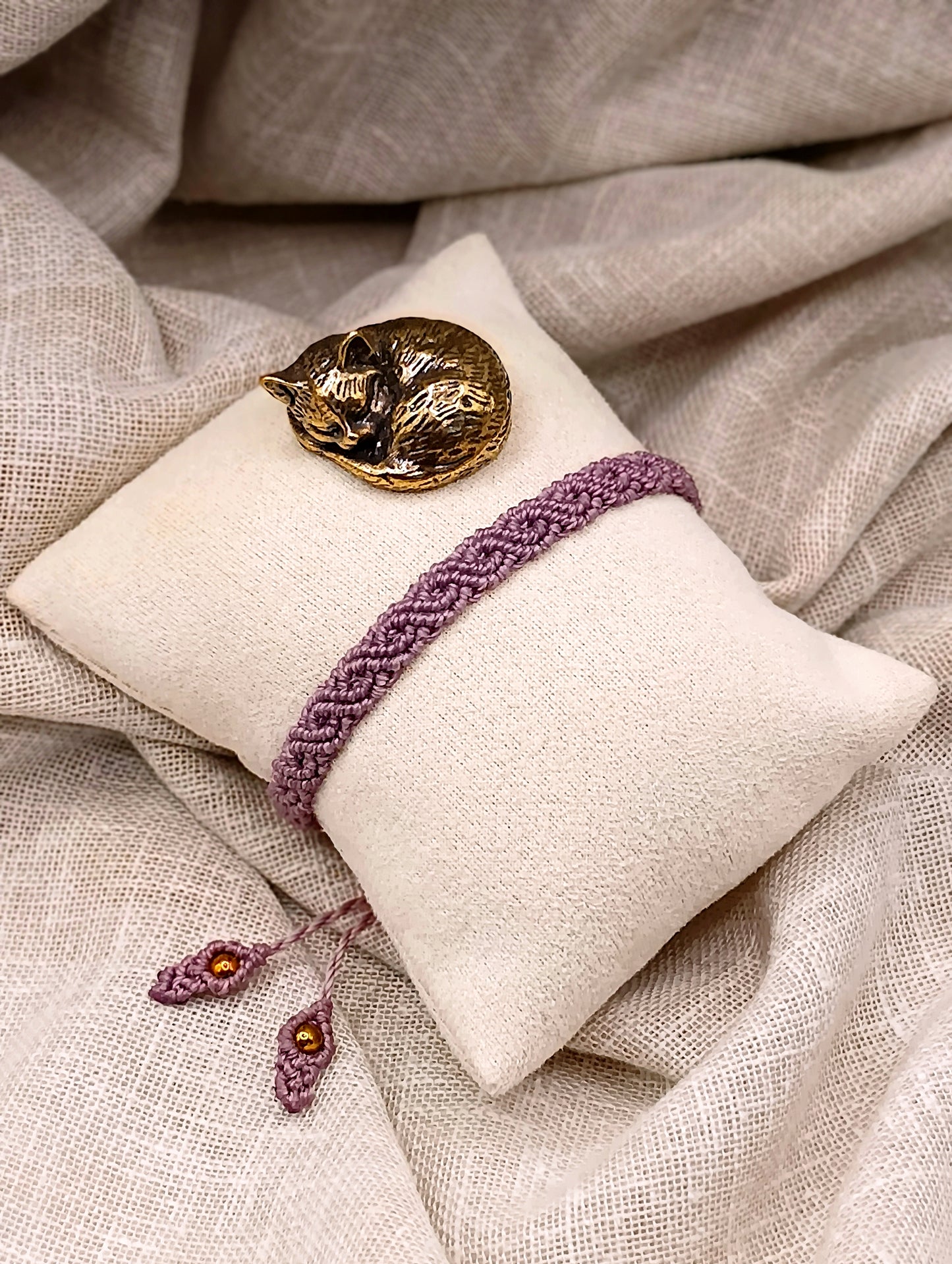 Bracelet Infini - Micro Macramé