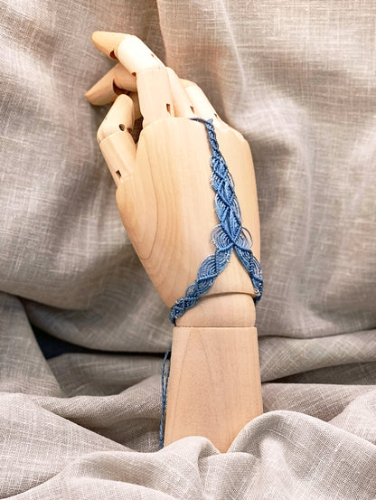 Gantelet Délicatesse - Micro Macramé